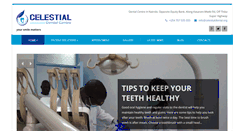 Desktop Screenshot of celestialdental.org